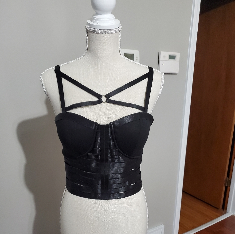 Caged Bra Crop Top